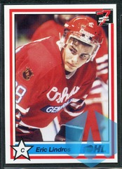 1991 7th Inning Sketch Eric Lindros #1 Oshawa Generals OHL